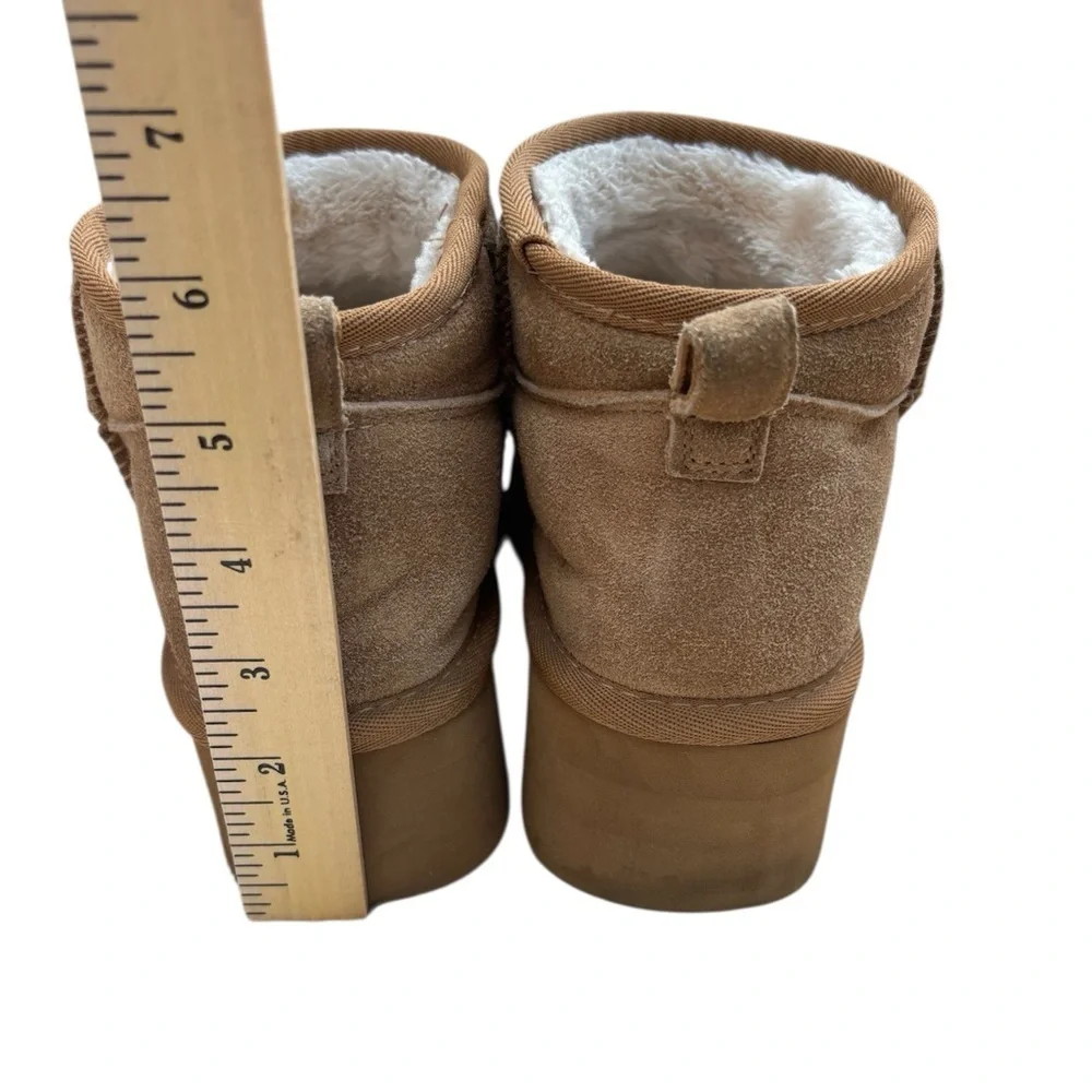 Cushionaire Winter Boots Size 7,5 Brown Ankle